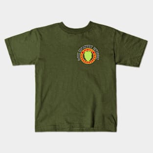 24th Infantry Division DUI - Small Chest Emblem Kids T-Shirt